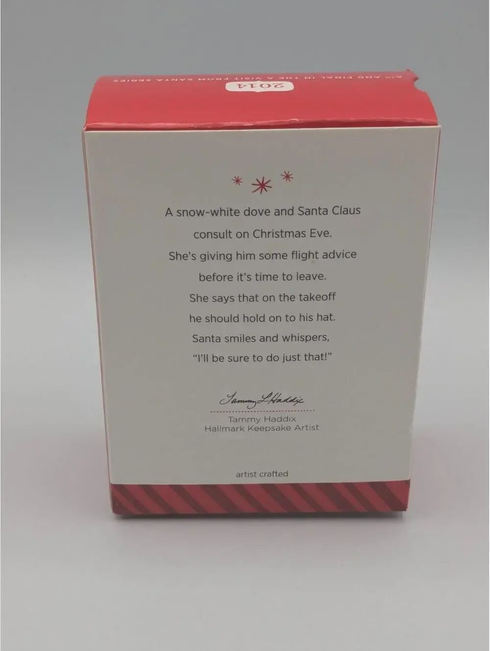 Hallmark Keepsake A Visit From Santa 2014, 6th and Final in the Series Ornament